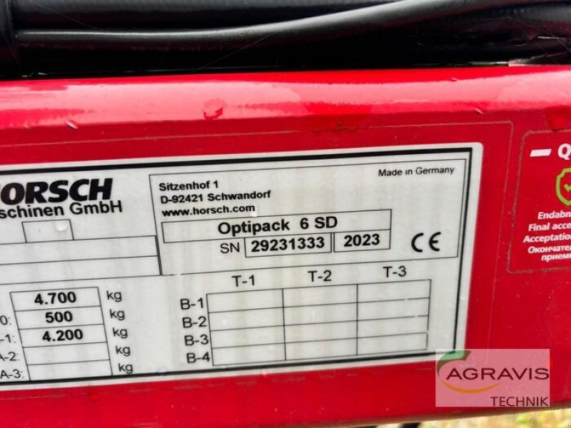 Packer & Walze typu Horsch OPTIPACK 6 SD, Vorführmaschine v Landsberg/ OT Sietzsch (Obrázek 5)