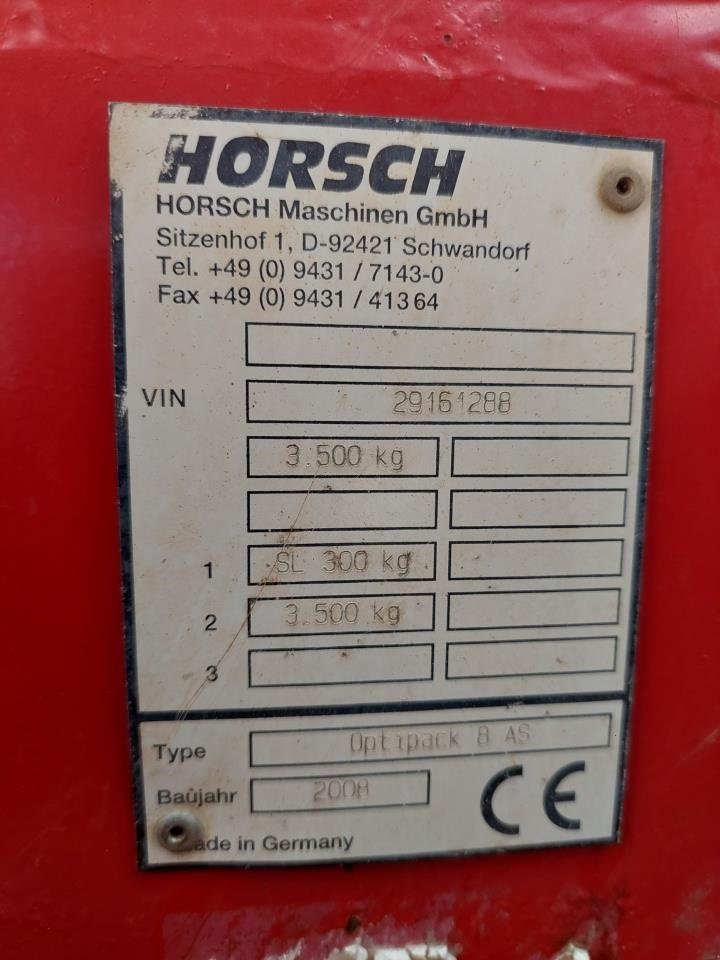 Packer & Walze типа Horsch Optipack 8 AS, Gebrauchtmaschine в Hammel (Фотография 15)
