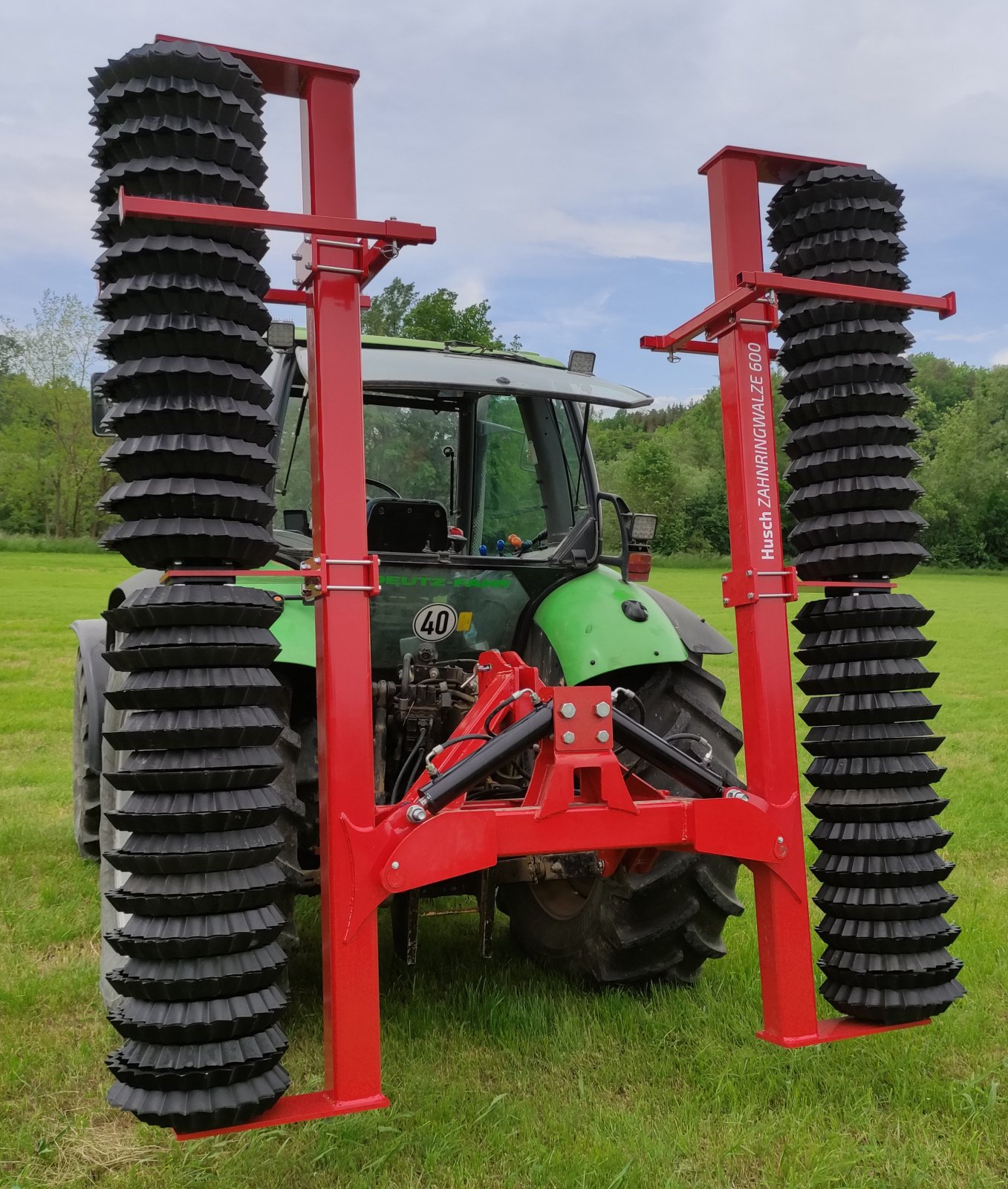 Packer & Walze des Typs Husch Zahnringwalze 600, Neumaschine in Schöntal (Bild 6)