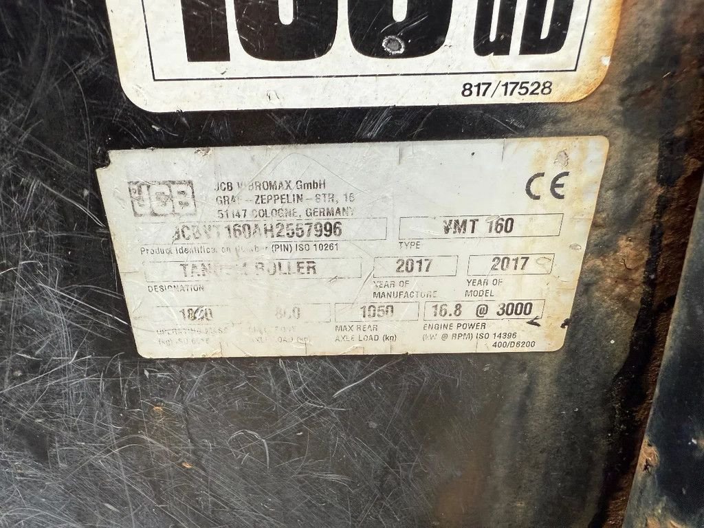 Packer & Walze typu JCB vmt 160-80, Gebrauchtmaschine v Staphorst (Obrázek 6)