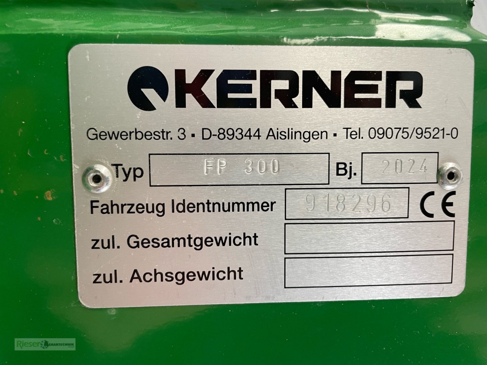 Packer & Walze типа Kerner FP 300, Frontpacker, Messeregge, "Bestellprämie sichern Jan/Feb. 26", Neumaschine в Nördlingen (Фотография 5)