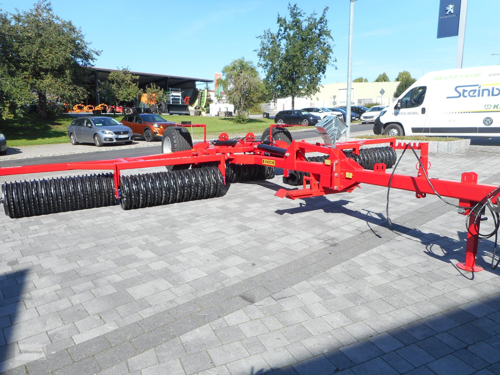 Packer & Walze Türe ait Knoche Fieldmax 780, Neumaschine içinde Wörnitz (resim 5)