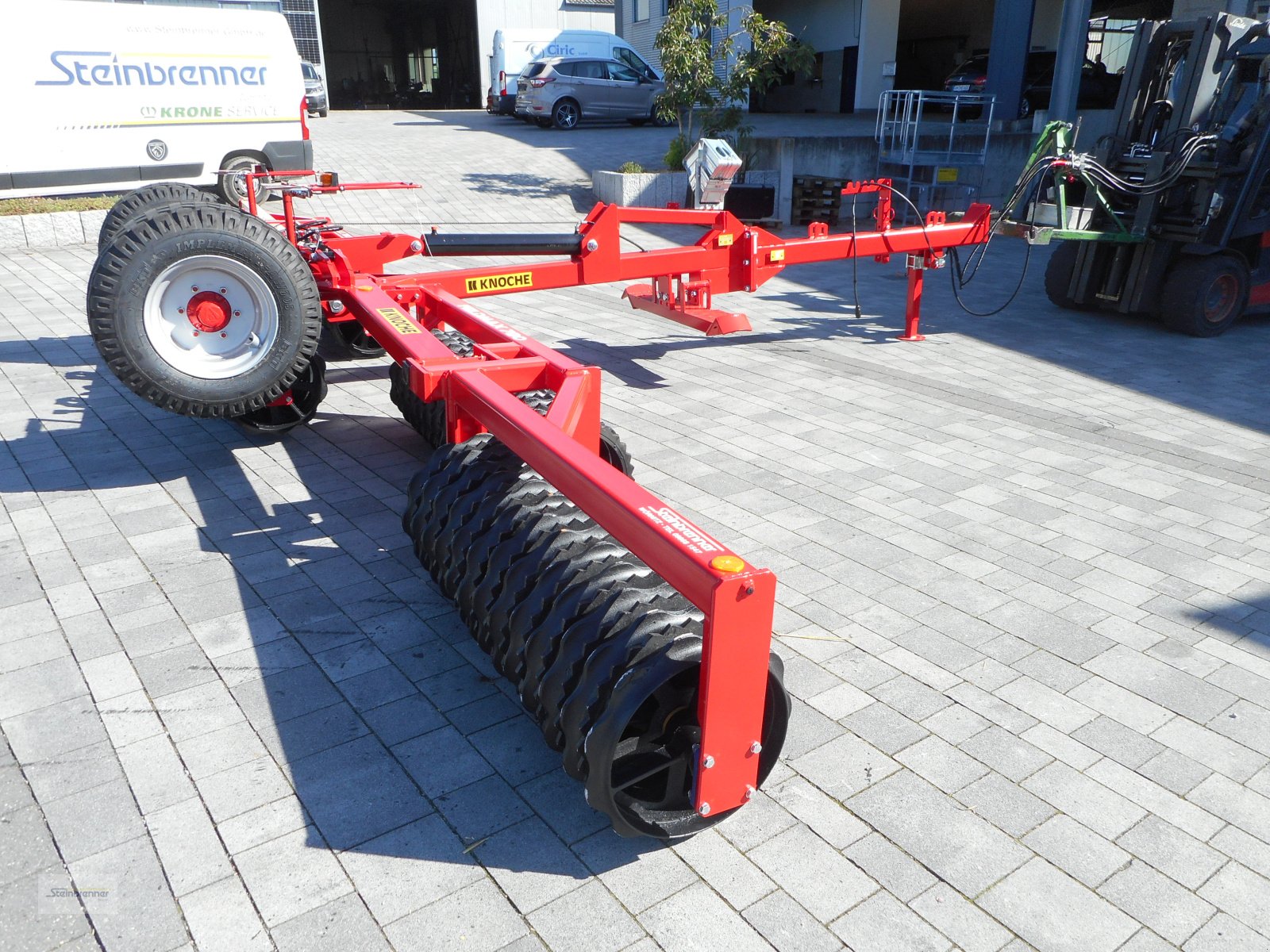 Packer & Walze Türe ait Knoche Fieldmax 780, Neumaschine içinde Wörnitz (resim 6)