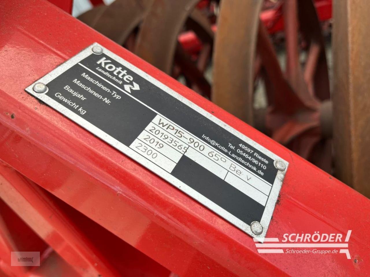 Packer & Walze typu Kotte WP 15-900 2,85M, Gebrauchtmaschine v Scharrel (Obrázek 9)