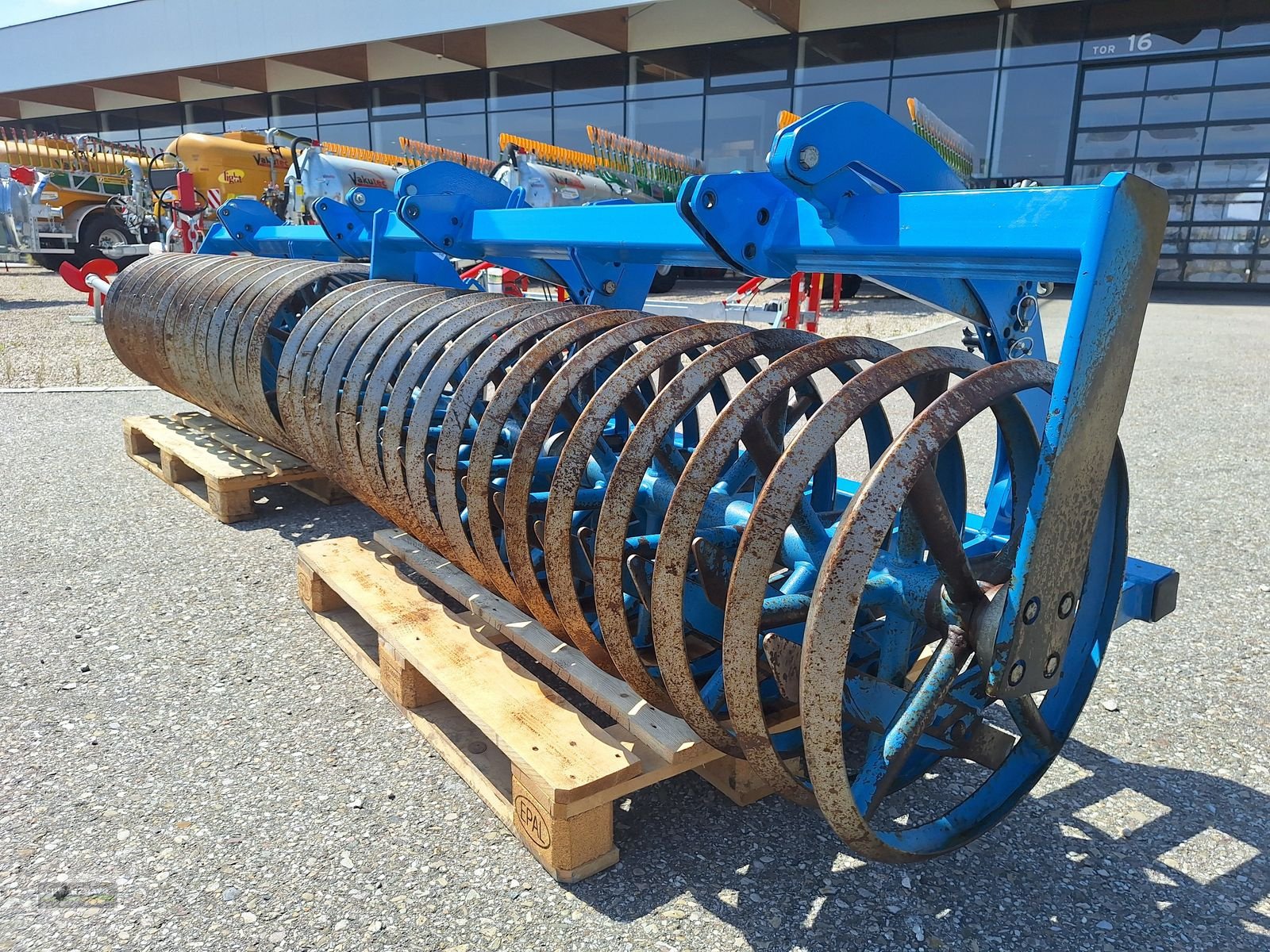 Packer & Walze типа Lemken Messerwalze zu Karat 9/400K, Gebrauchtmaschine в Gampern (Фотография 9)