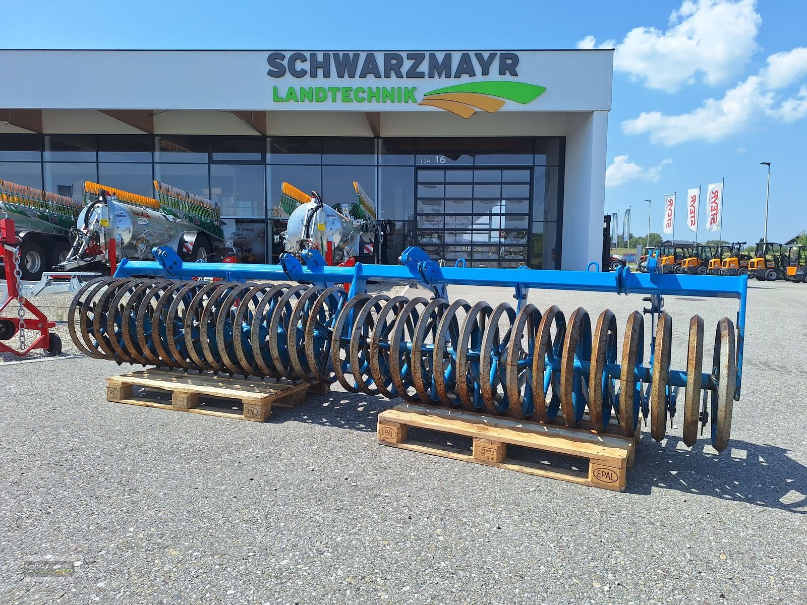 Packer & Walze типа Lemken Messerwalze zu Karat 9/400K, Gebrauchtmaschine в Gampern (Фотография 2)