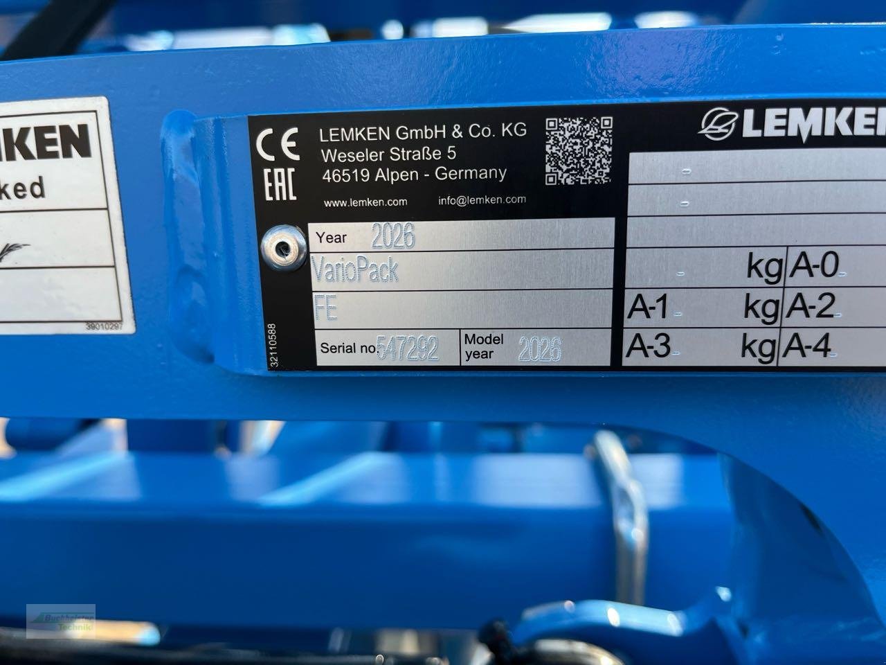 Packer & Walze του τύπου Lemken VarioPack FE, Neumaschine σε Coppenbruegge (Φωτογραφία 5)