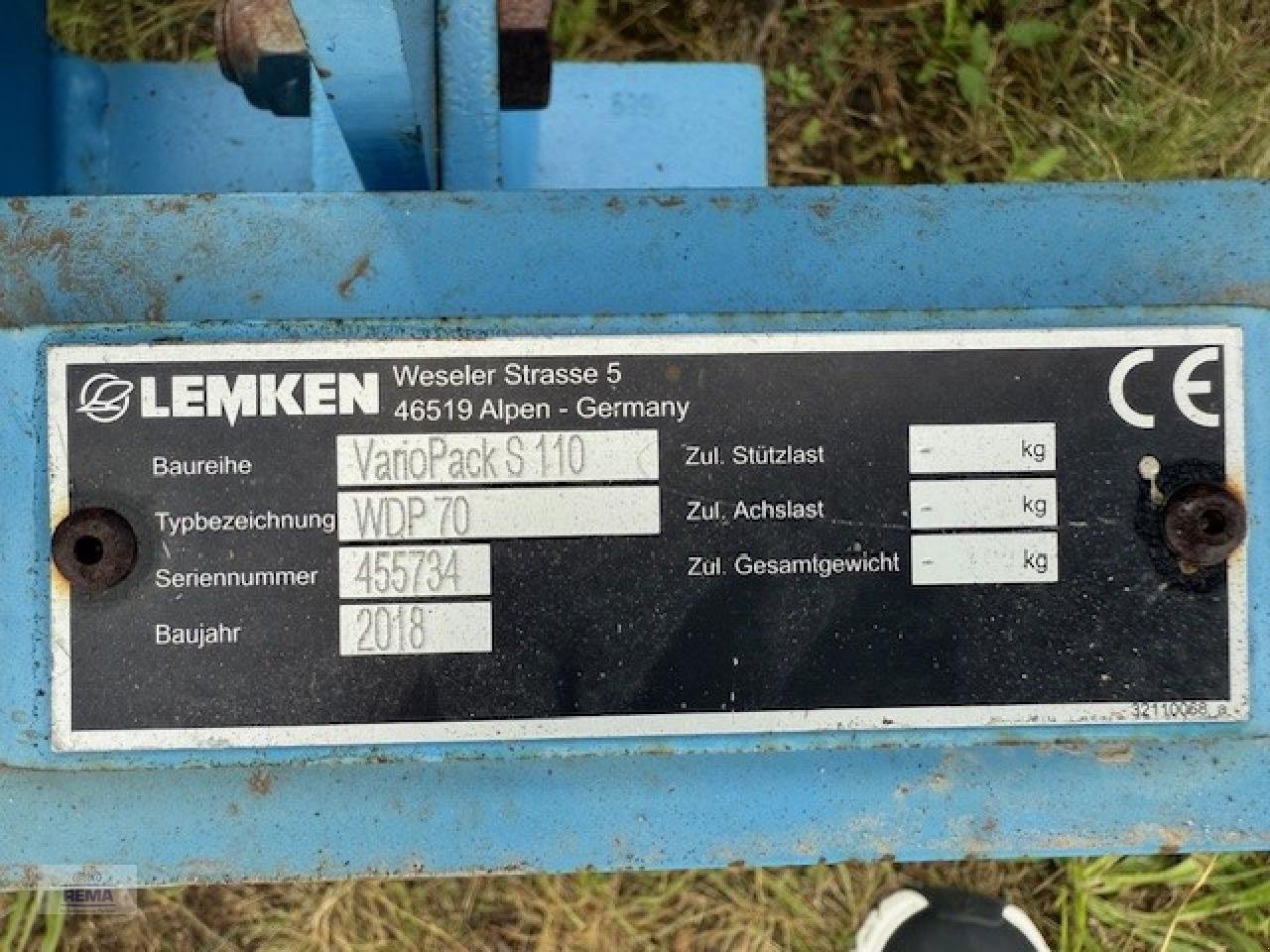 Packer & Walze del tipo Lemken VarioPack S 110 WDP 70, Gebrauchtmaschine en Belzig-Schwanebeck (Imagen 4)