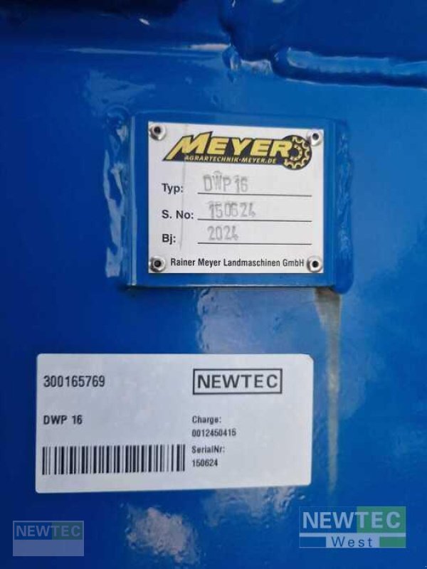 Packer & Walze του τύπου Meyer Agrartechnik DWP 16, Gebrauchtmaschine σε Heinbockel-Hagenah (Φωτογραφία 4)