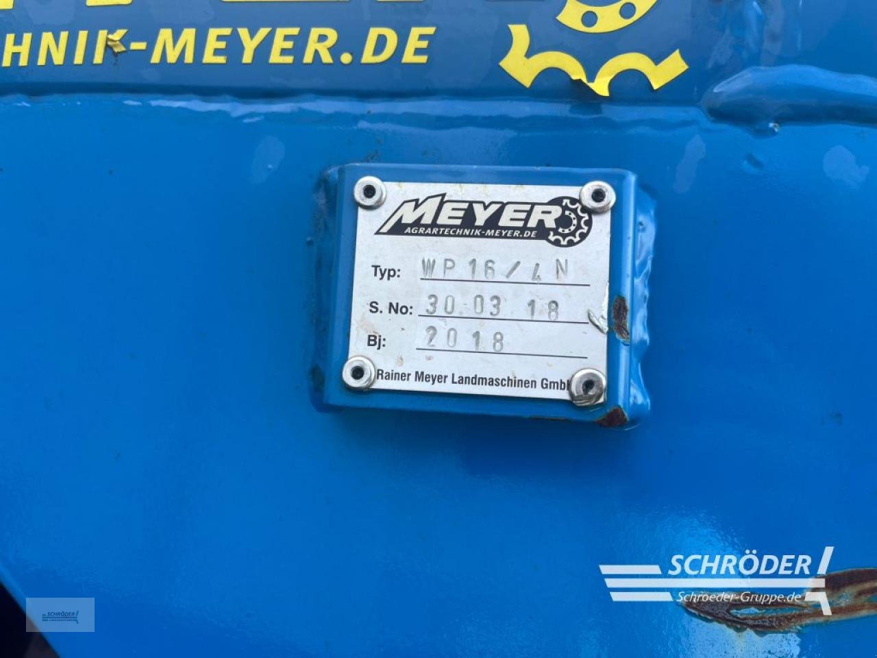 Packer & Walze of the type Meyer Agrartechnik PACKER WP 16/4, Gebrauchtmaschine in Scharrel (Picture 11)