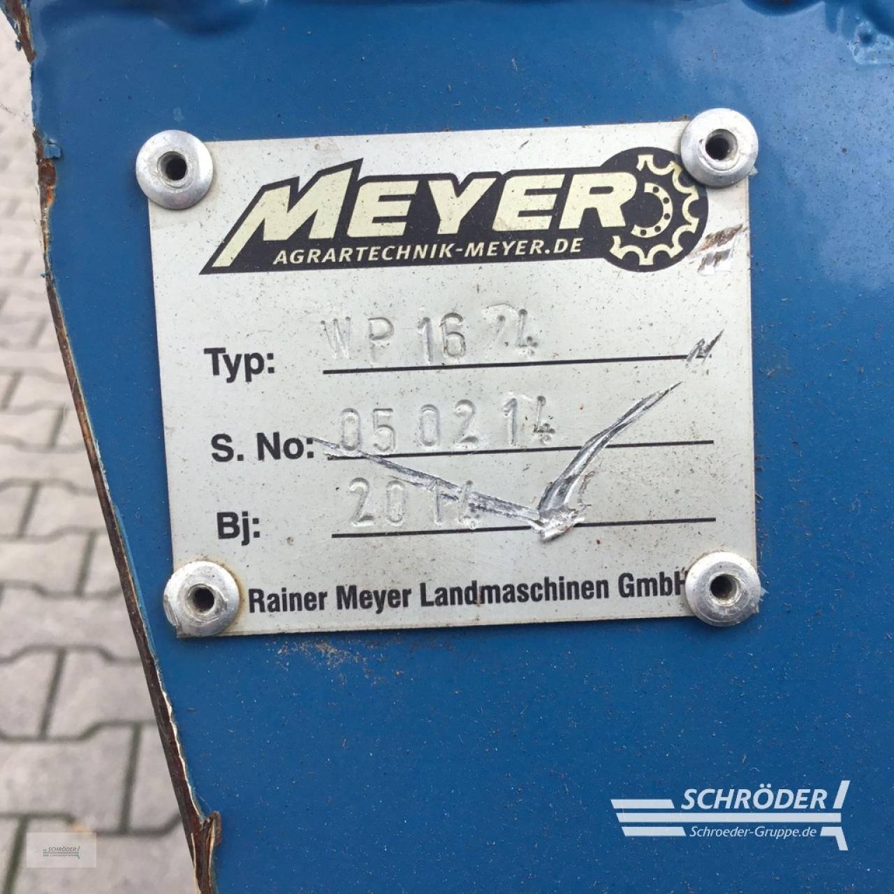 Packer & Walze типа Meyer-Lohne WP 16/4, Gebrauchtmaschine в Lastrup (Фотография 4)