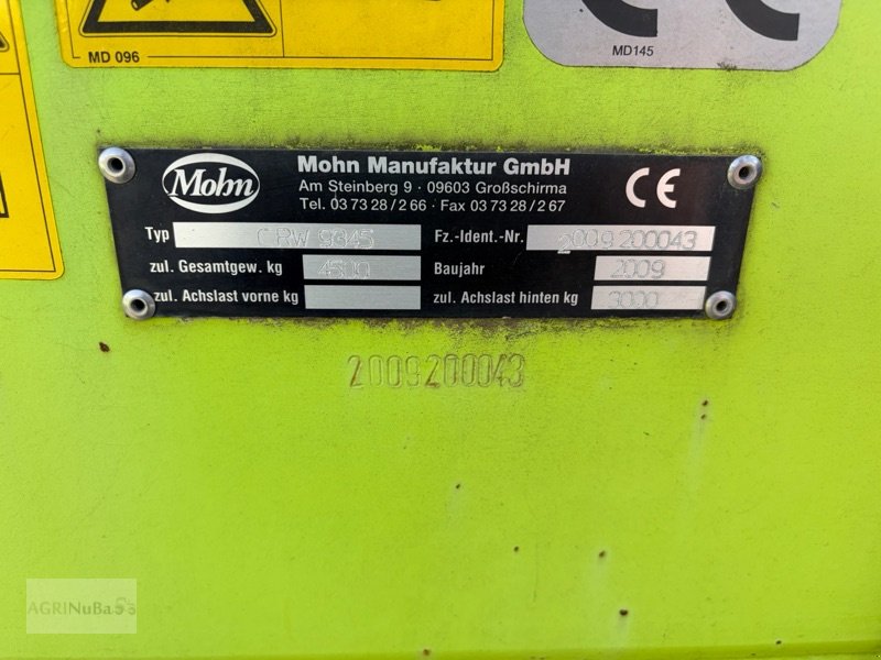 Packer & Walze des Typs Mohn CRW 9345, Gebrauchtmaschine in Prenzlau (Bild 24)