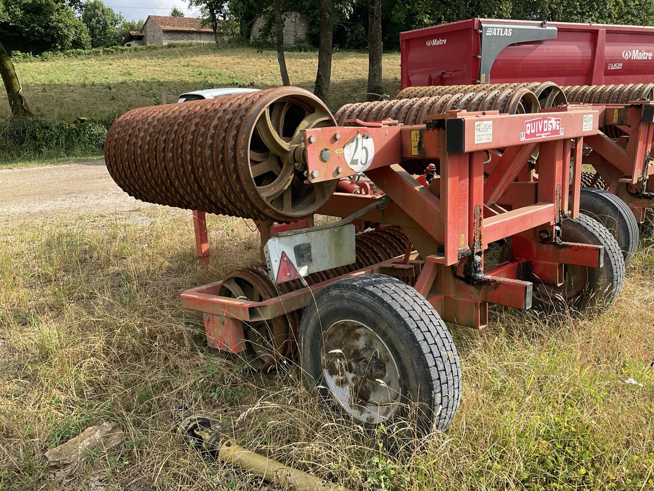 Packer & Walze типа Quivogne RAP 530, Gebrauchtmaschine в MORLHON LE HAUT (Фотография 4)