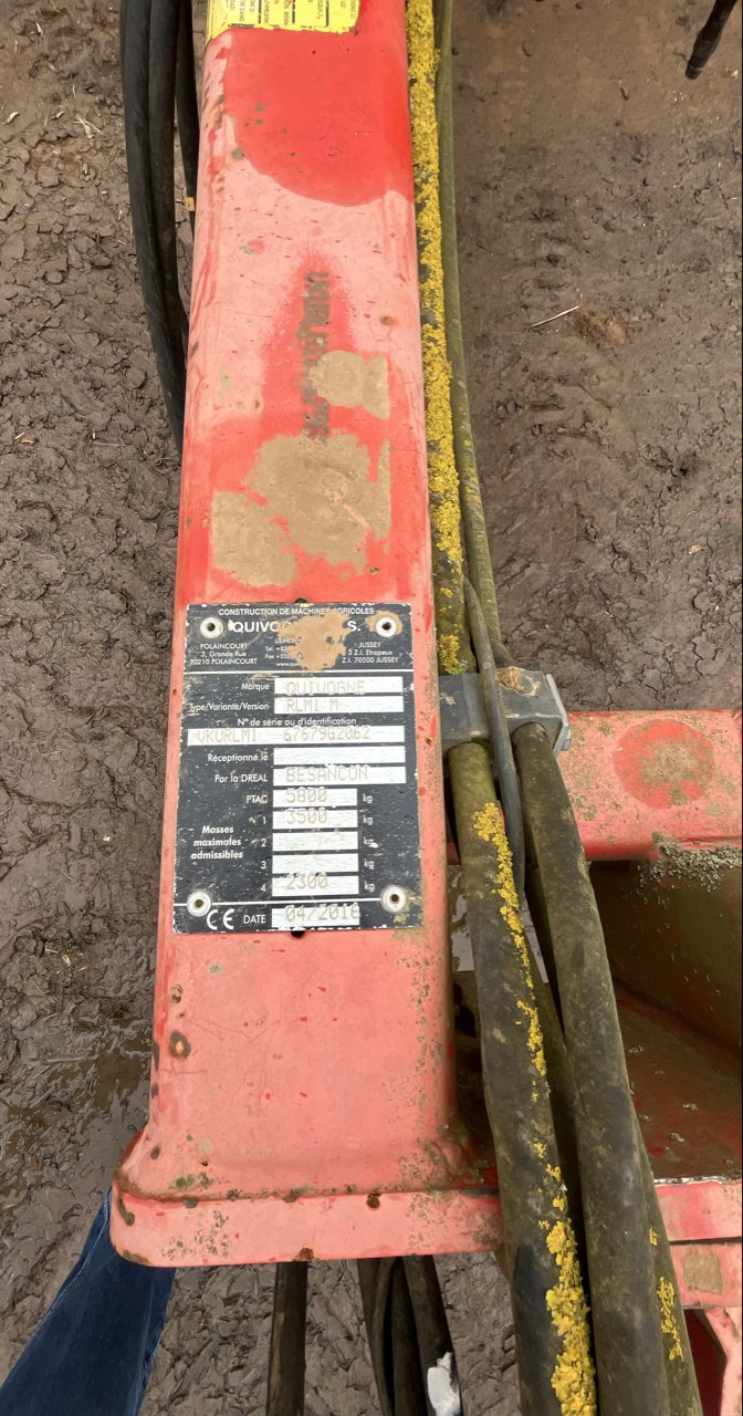 Packer & Walze des Typs Quivogne Rlm1 m, Gebrauchtmaschine in JOSSELIN (Bild 6)