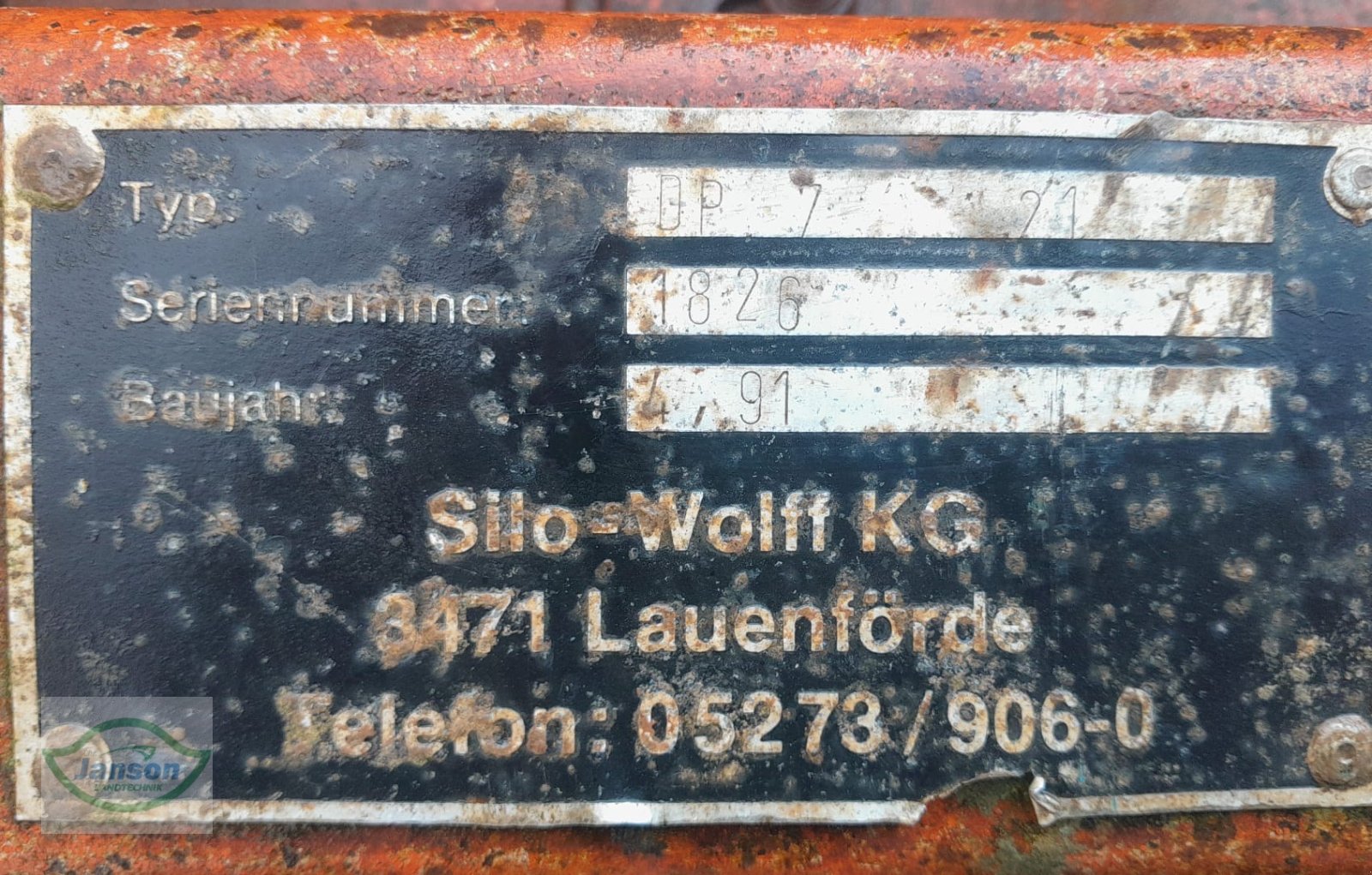 Packer & Walze tip Silo-Wolff DP 7 / 21, Gebrauchtmaschine in Diemelsee (Poză 2)