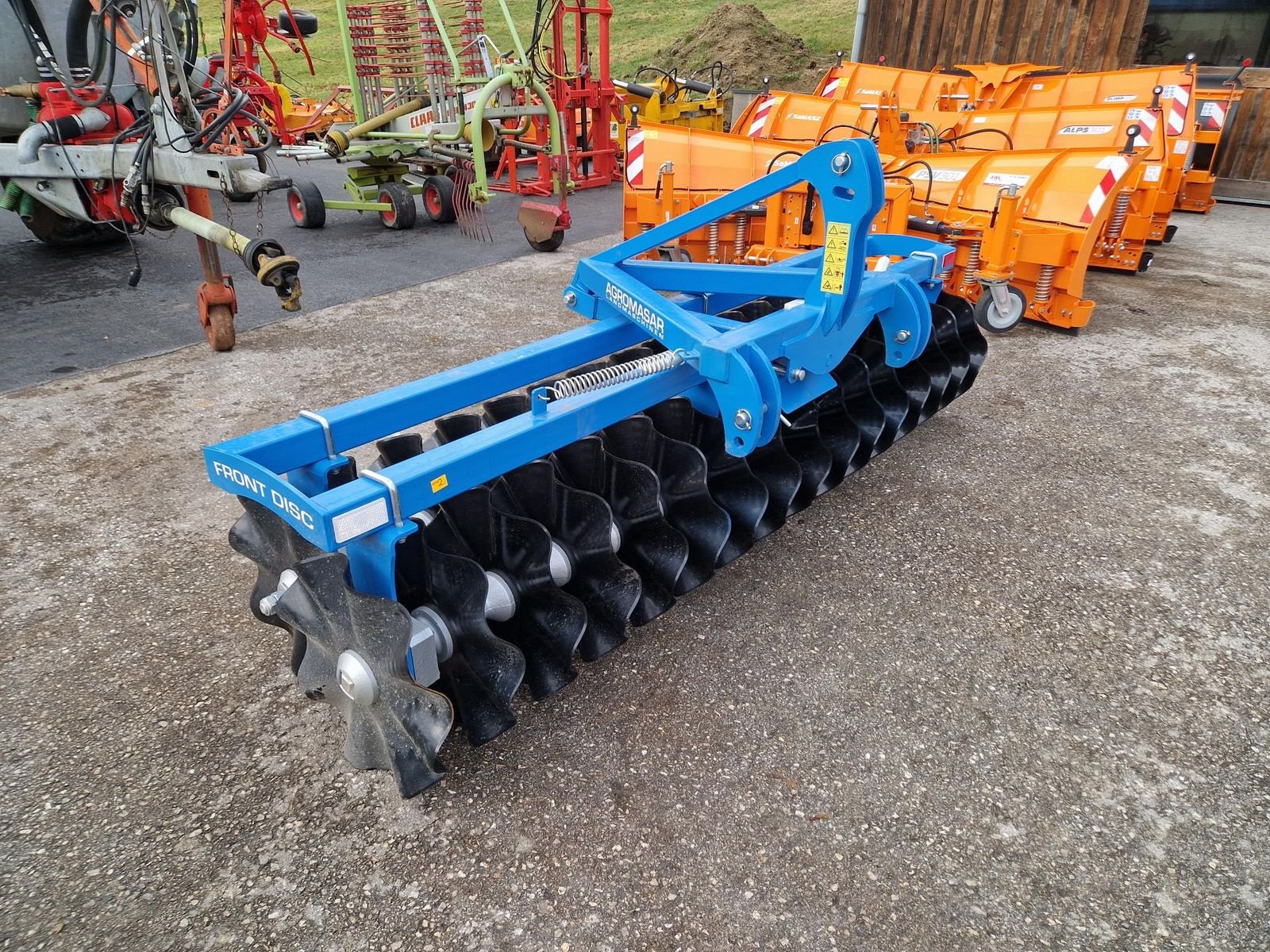 Packer & Walze от тип Sonstige AGROMASAR Wellscheibenfrontpacker 250cm, Neumaschine в Grünbach (Снимка 2)