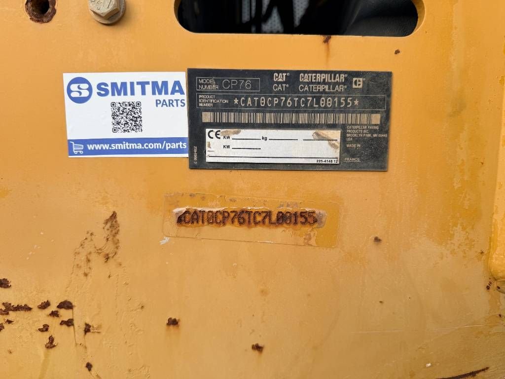 Packer & Walze от тип Sonstige Cat CP76, Gebrauchtmaschine в Venlo (Снимка 9)