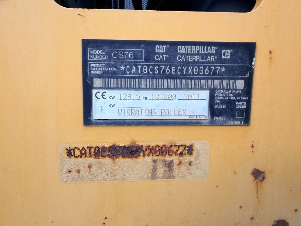 Packer & Walze a típus Sonstige Cat CS76 XT, Gebrauchtmaschine ekkor: Venlo (Kép 10)