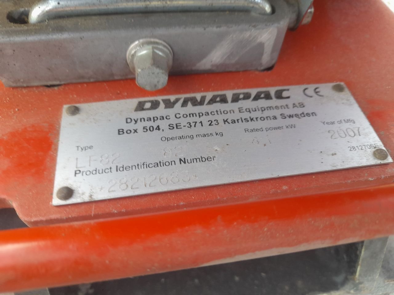 Packer & Walze del tipo Sonstige dynapac mikasa lf82, Gebrauchtmaschine In Veenendaal (Immagine 7)