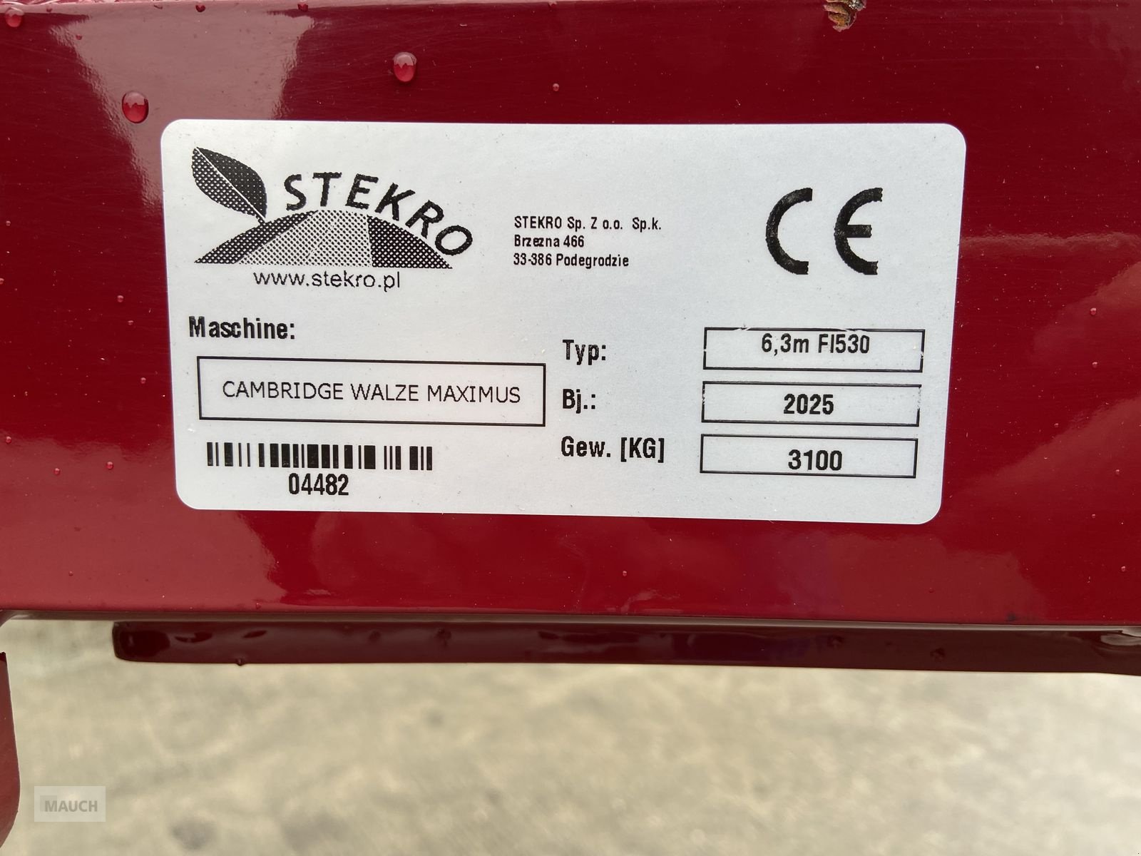 Packer & Walze des Typs Sonstige Maximus Cambridgewalze 6,3m, Neumaschine in Burgkirchen (Bild 17)