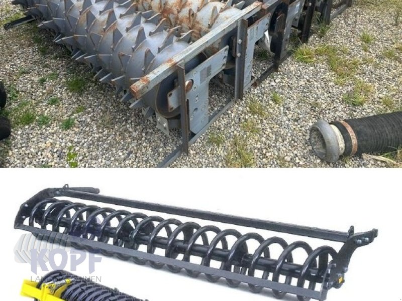 Packer & Walze des Typs Sonstige Packerwalzen NEU 2,0 m Abstreifer & Flexicon Spiralwalzen, Kernerwalzen 3m / 6m, Neumaschine in Schutterzell