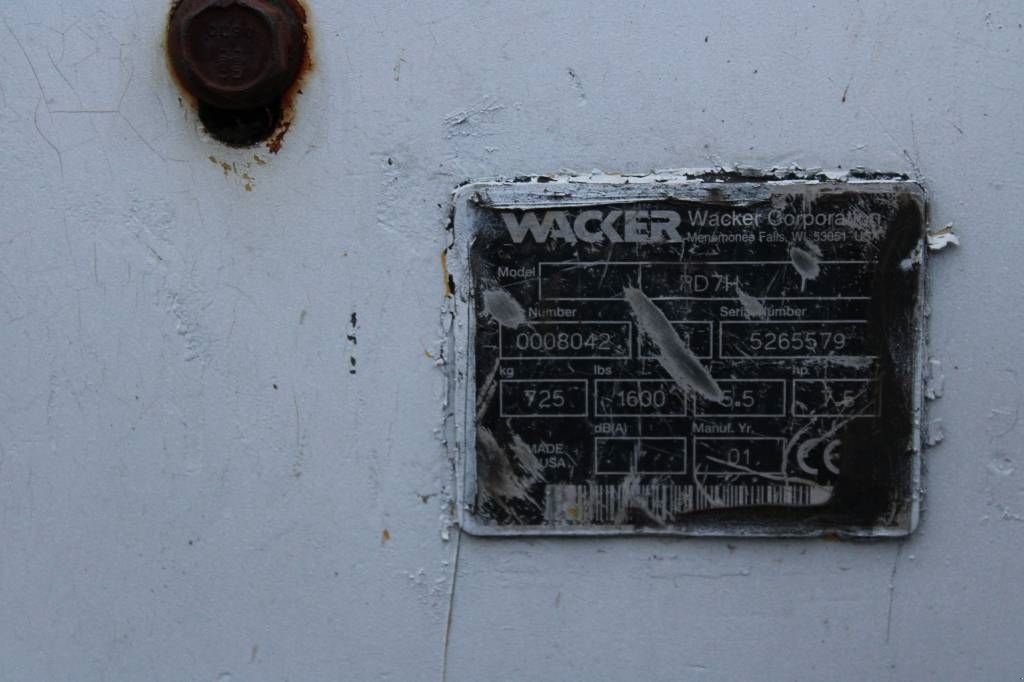 Packer & Walze tipa Sonstige Wacker RD7H, Gebrauchtmaschine u Rucphen (Slika 5)