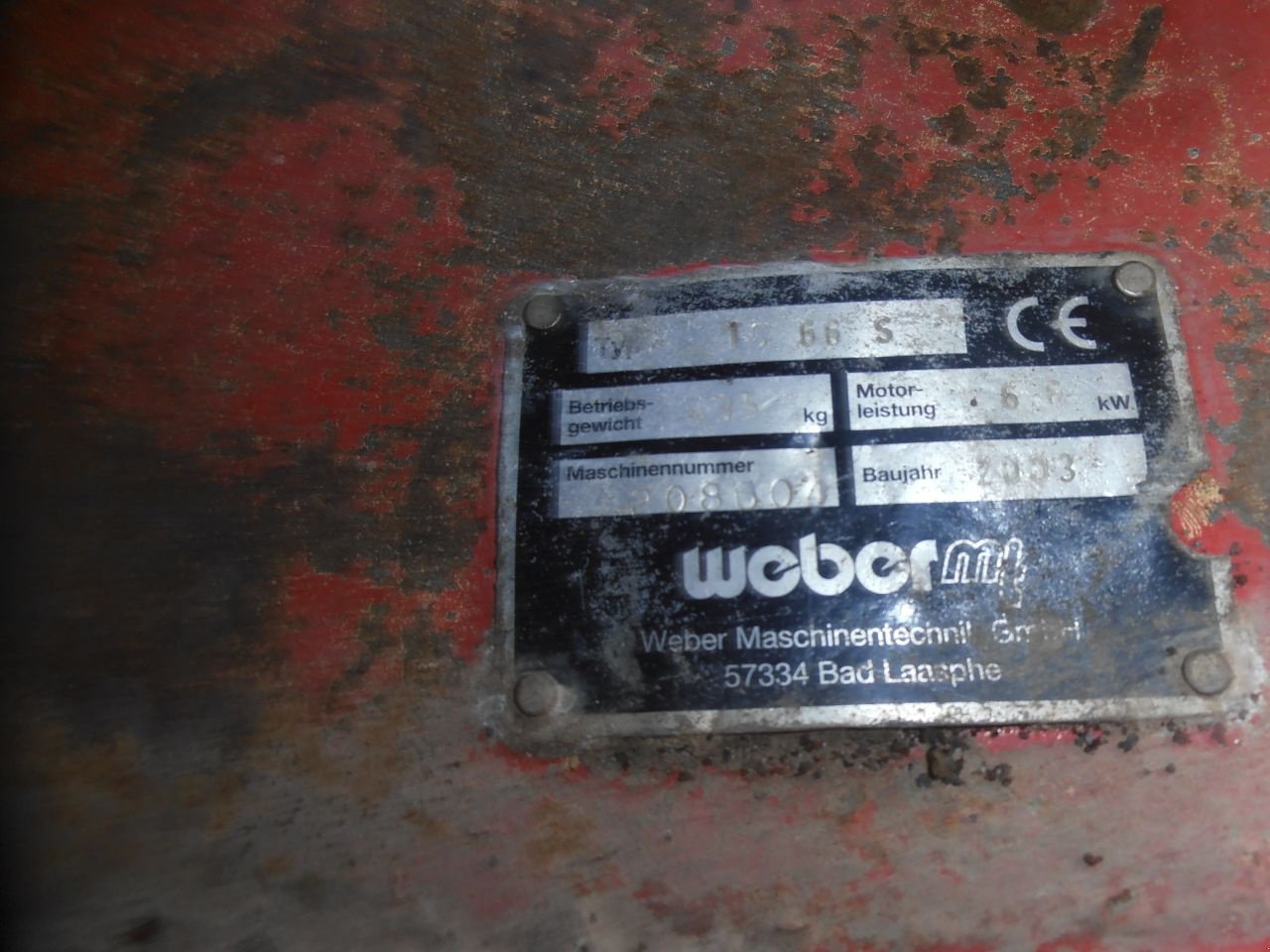 Packer & Walze tipa Sonstige Weber 55, Gebrauchtmaschine u Kerkdriel (Slika 4)