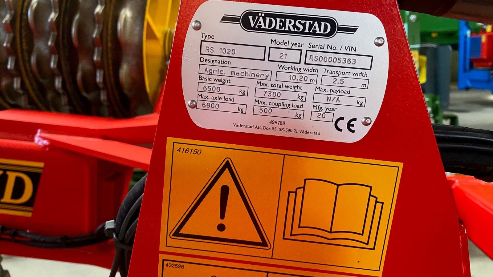 Packer & Walze tipa Väderstad REXIUS HD 10,2 m tromle Väderstad REXIUS HD 10,2 m Cambridge tromle, Gebrauchtmaschine u Kjellerup (Slika 4)