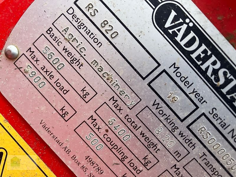 Packer & Walze του τύπου Väderstad Rexius RS 820, Gebrauchtmaschine σε Salsitz (Φωτογραφία 16)