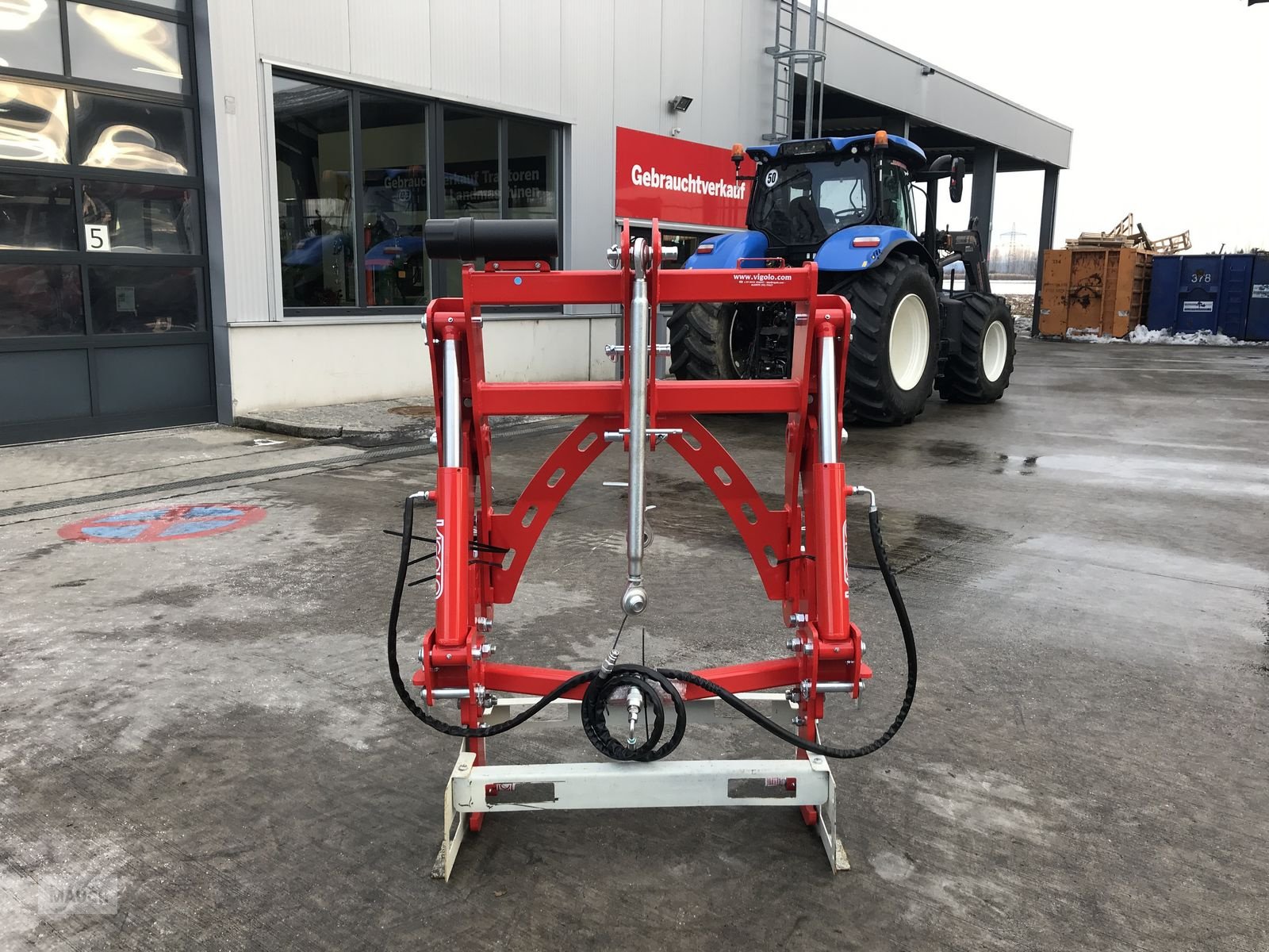 Packer & Walze van het type Vigolo ASI2 Hitch hydraulisch, Neumaschine in Burgkirchen (Foto 1)