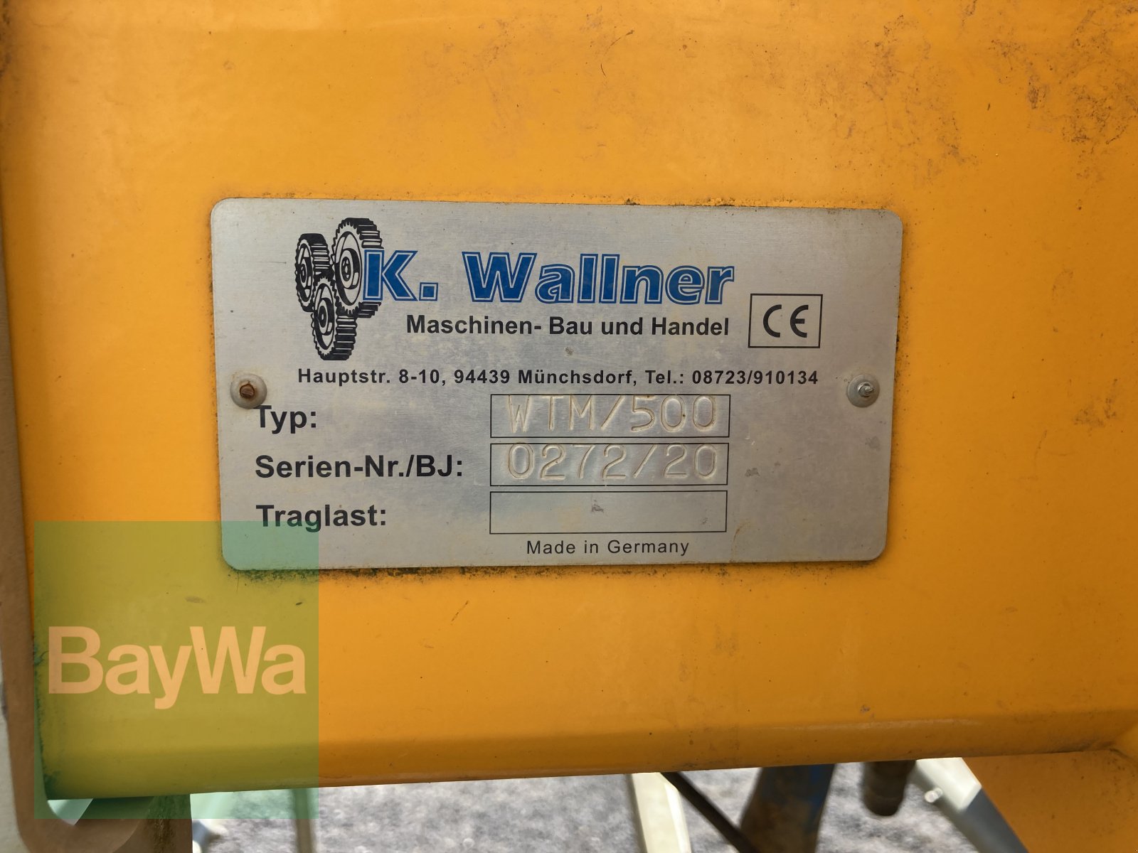 Packer & Walze des Typs Wallner WTM 500 Messerwalze, Gebrauchtmaschine in Giebelstadt (Bild 5)