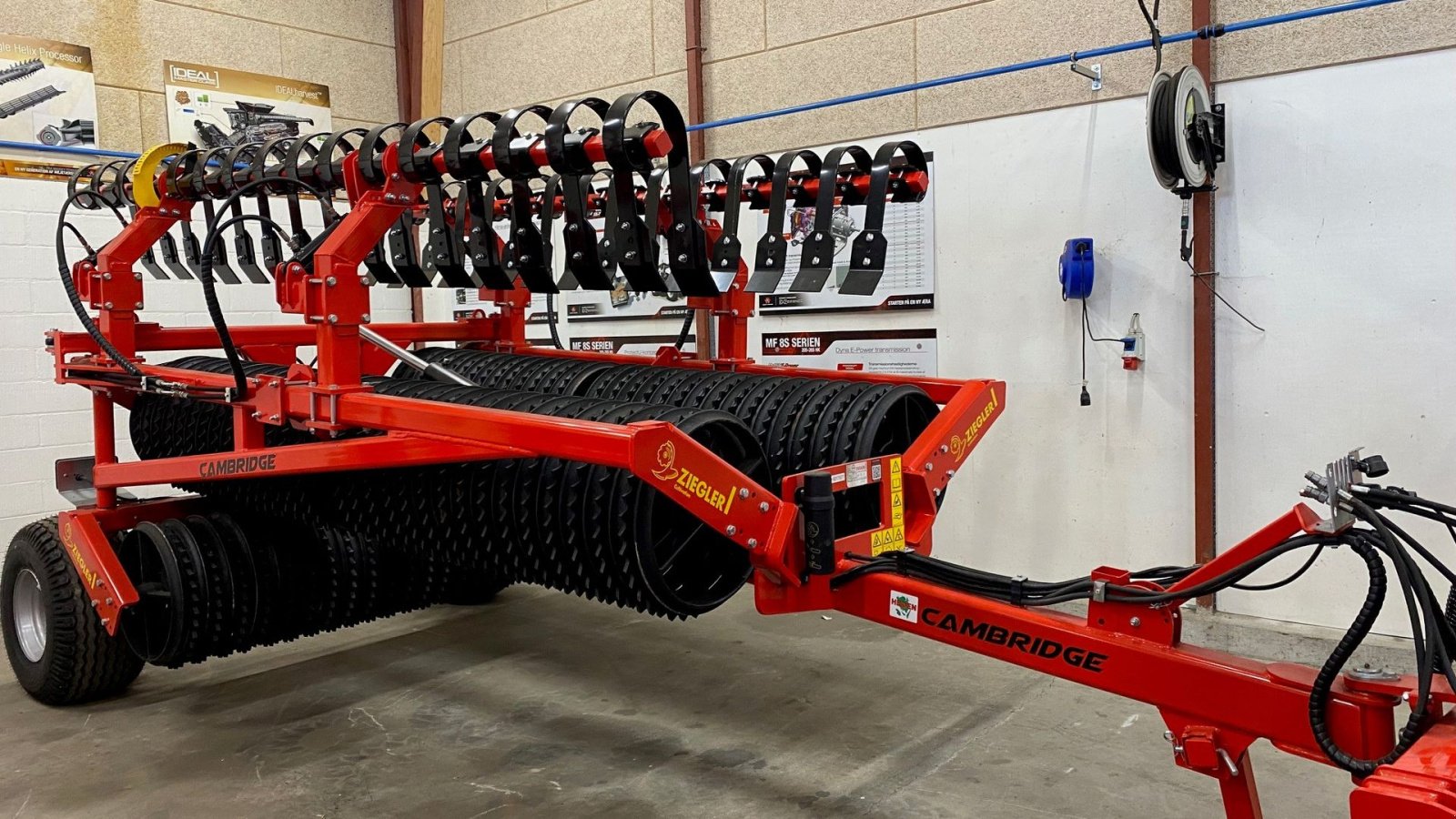 Packer & Walze typu Ziegler 8,2m 8001 cambridgetromle med hydr. Crossboard, Gebrauchtmaschine w Ringe (Zdjęcie 1)