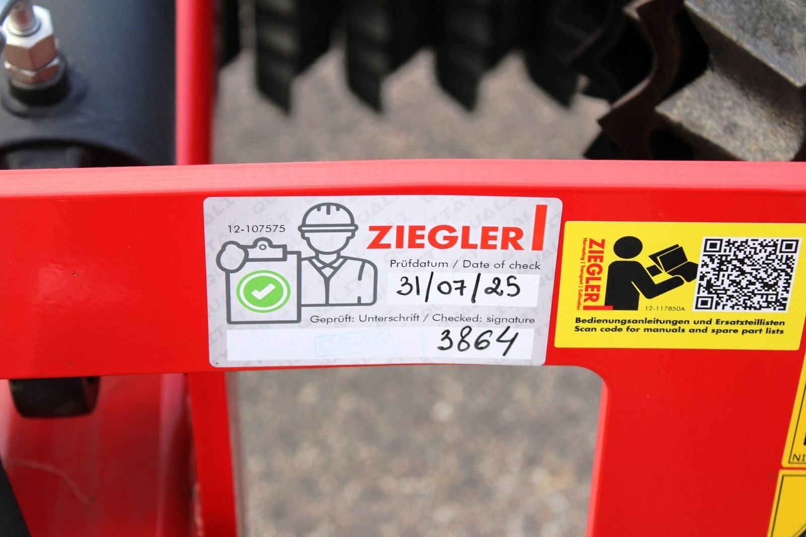 Packer & Walze typu Ziegler Cambridgewalze Prismatic 6200.55, Neumaschine v Neukirchen am Walde  (Obrázek 4)