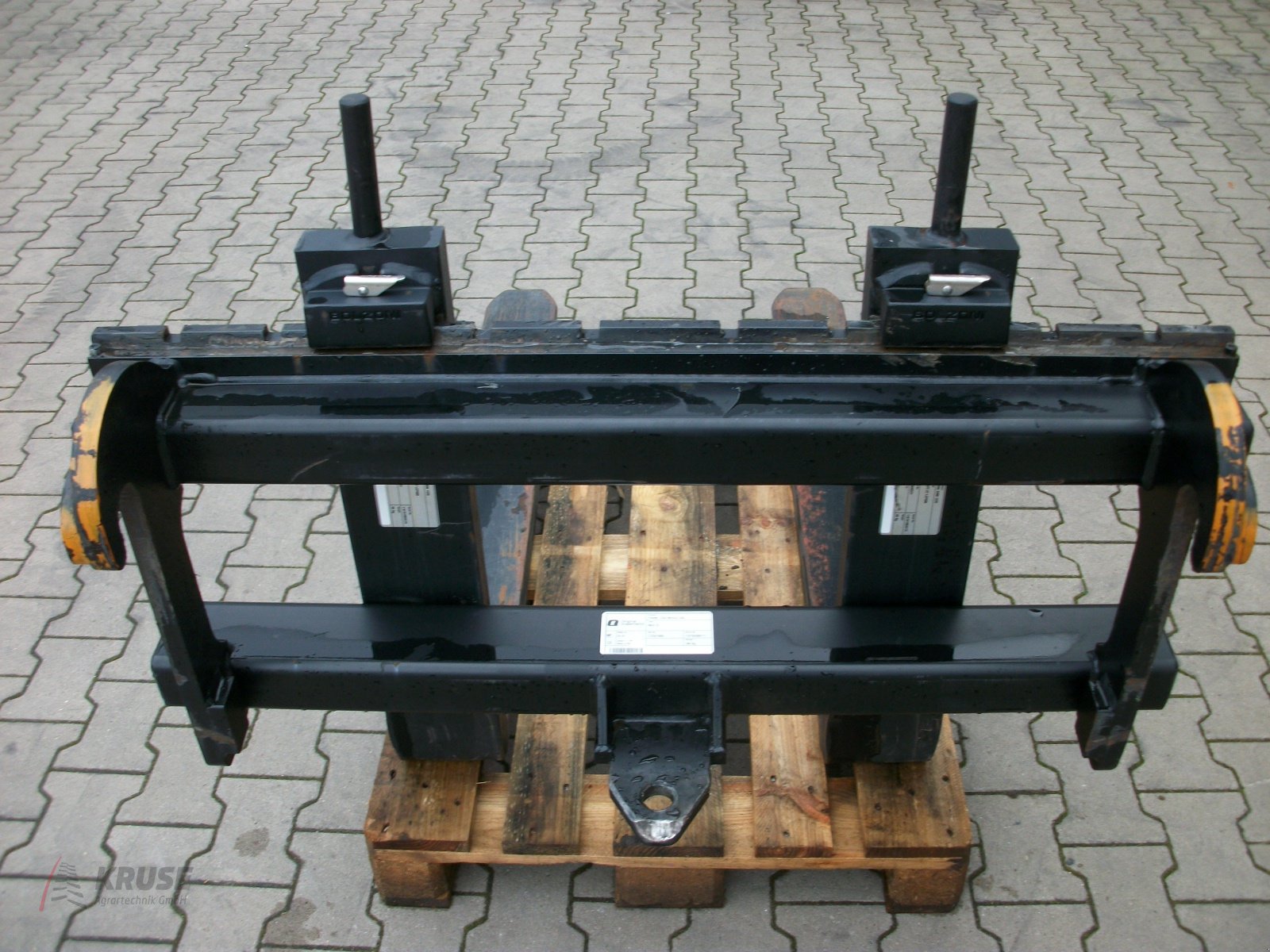 Palettengabel des Typs Alö Palettengabel 5,0 to Merlo, Gebrauchtmaschine in Fürstenau (Bild 4)