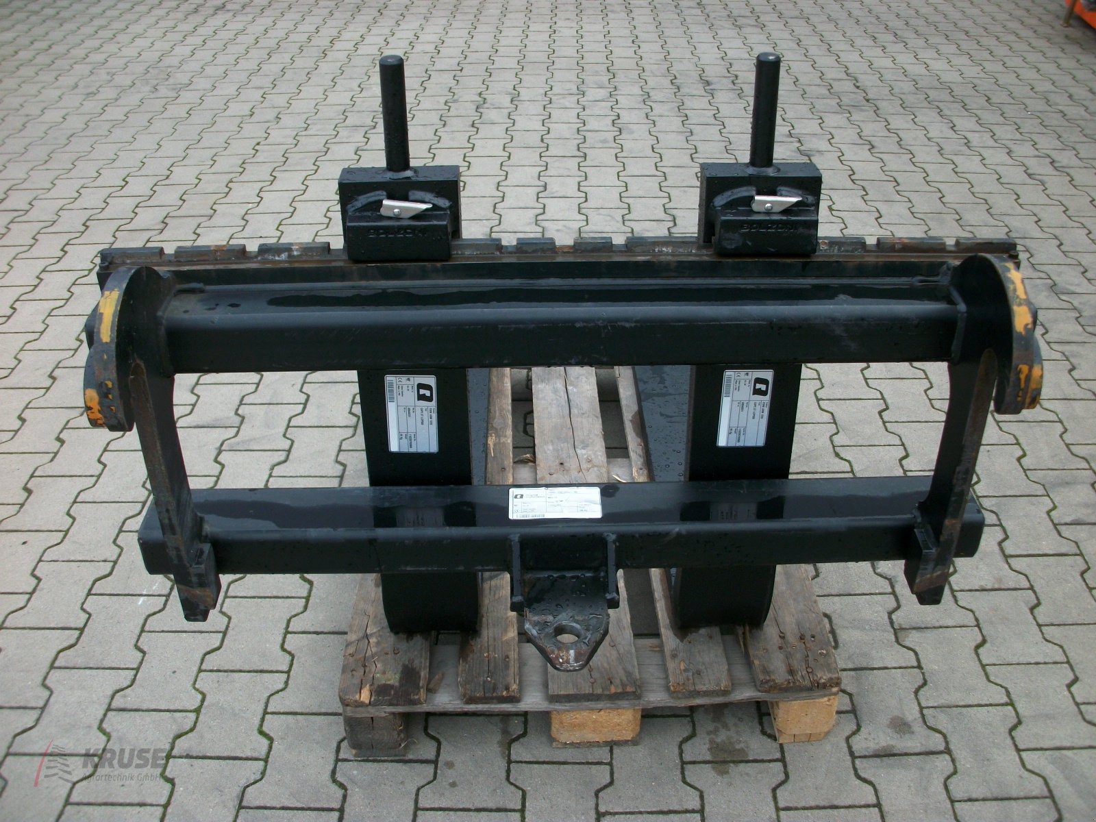 Palettengabel des Typs Alö Palettengabel 5,0 to Merlo, Gebrauchtmaschine in Fürstenau (Bild 4)