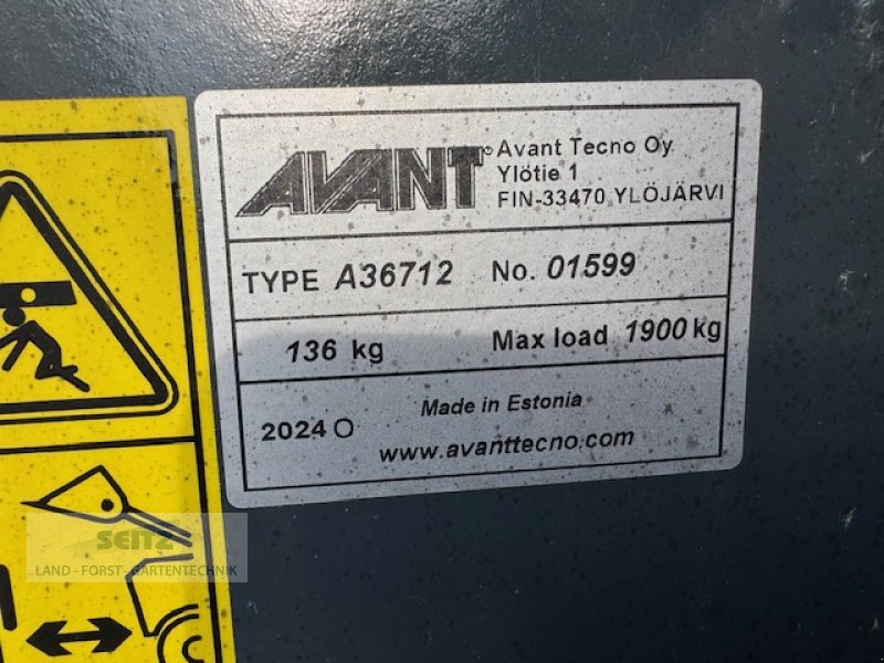 Palettengabel des Typs Avant Palettengabel 850 mm, Neumaschine in Lindenfels-Glattbach (Bild 2)