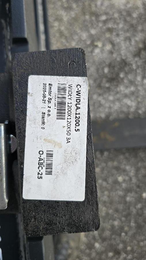 Palettengabel des Typs Big Dutchman Palettengabel Volvo BM Aufnahme 2000 mm, Neumaschine in Göpfritz an der Wild (Bild 5)