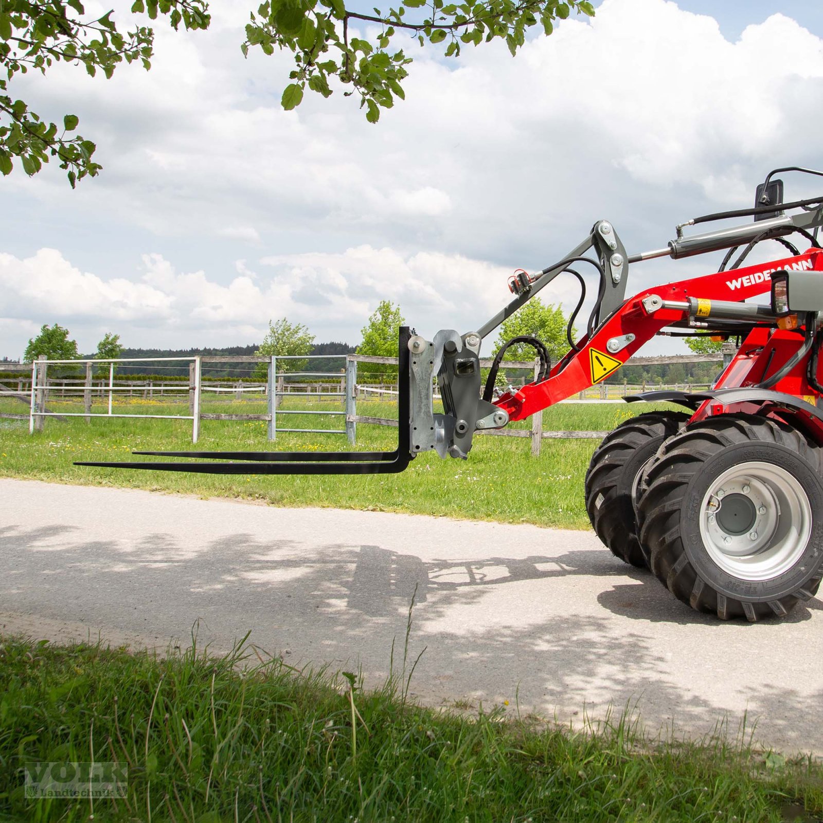 Palettengabel des Typs Fliegl Staplergabel Freisicht, Neumaschine in Friedberg-Derching (Bild 3)