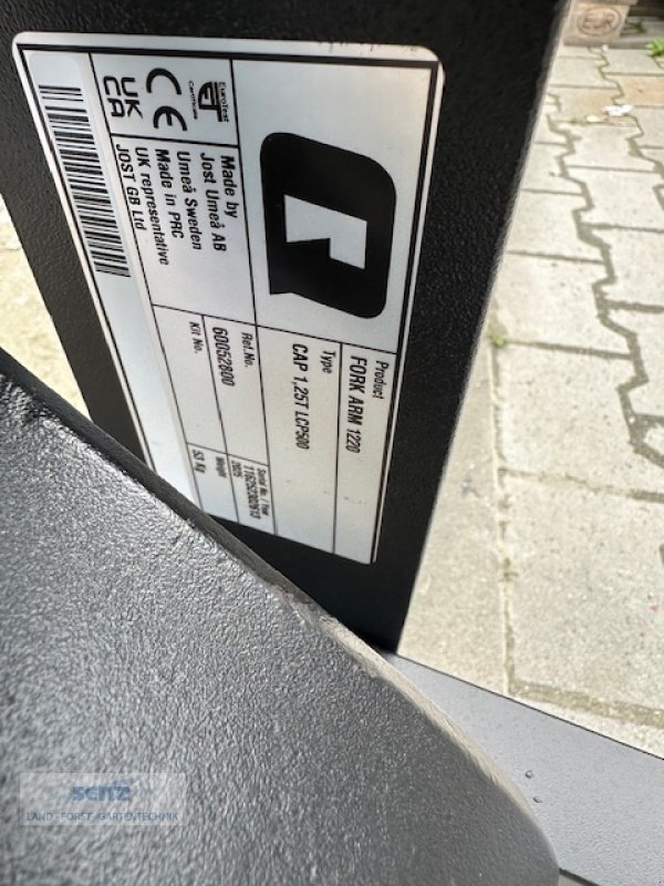 Palettengabel des Typs Quicke Palettengabel 2,5 to., Neumaschine in Lindenfels-Glattbach (Bild 4)