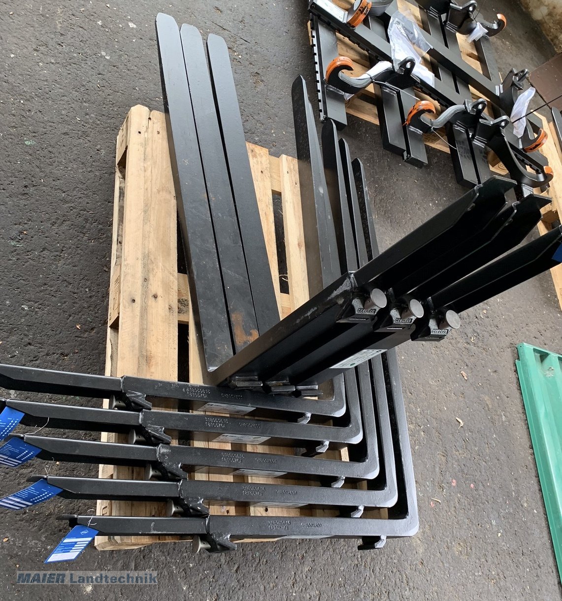 Palettengabel des Typs Quicke Palettengabel Euroaufnahme, Neumaschine in Dieterskirchen (Bild 1)