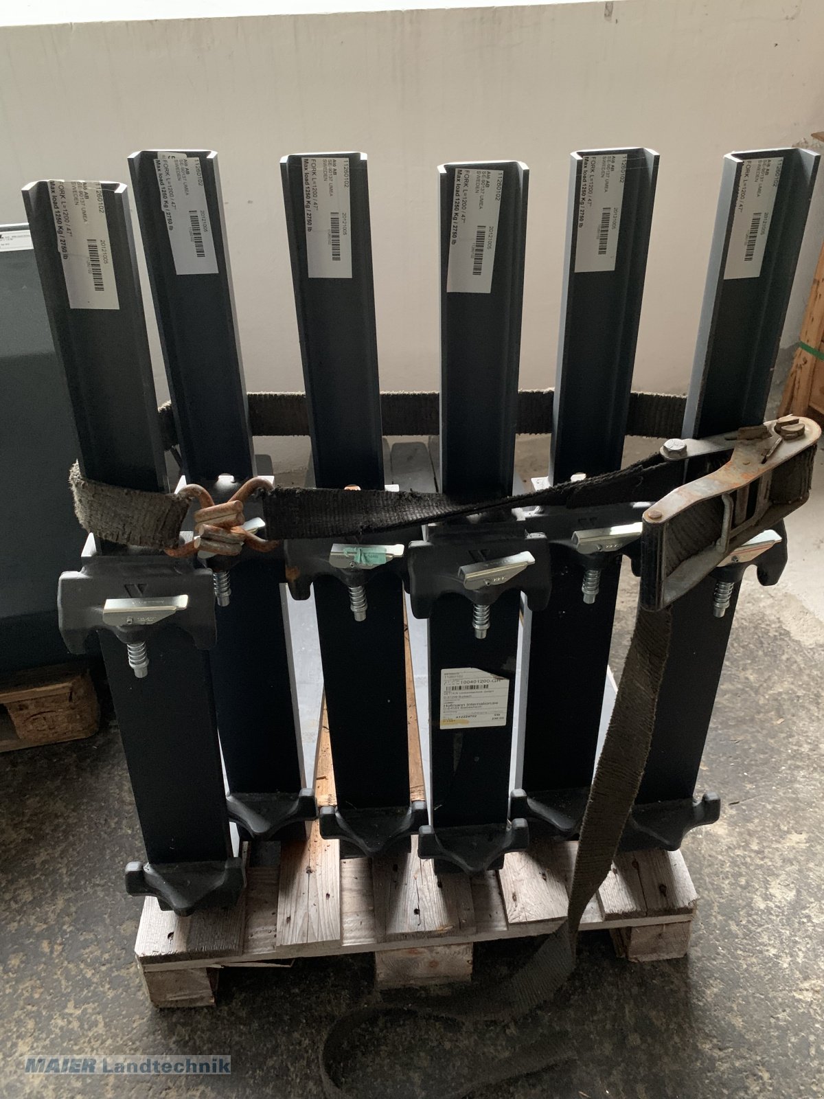 Palettengabel des Typs Quicke Palettengabel Euroaufnahme, Neumaschine in Dieterskirchen (Bild 2)