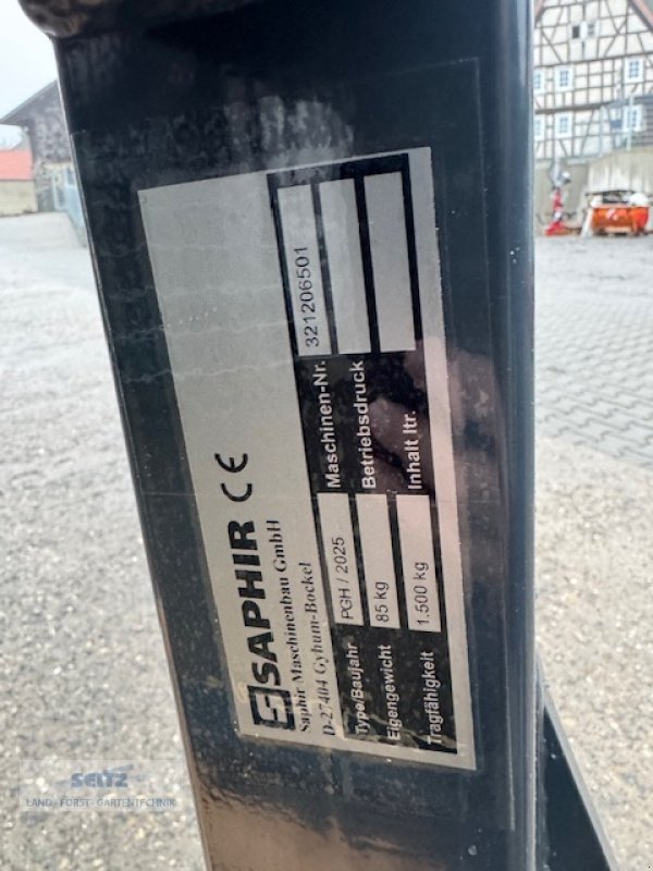 Palettengabel des Typs Saphir Palettengabel Heck PGH, Neumaschine in Lindenfels-Glattbach (Bild 4)