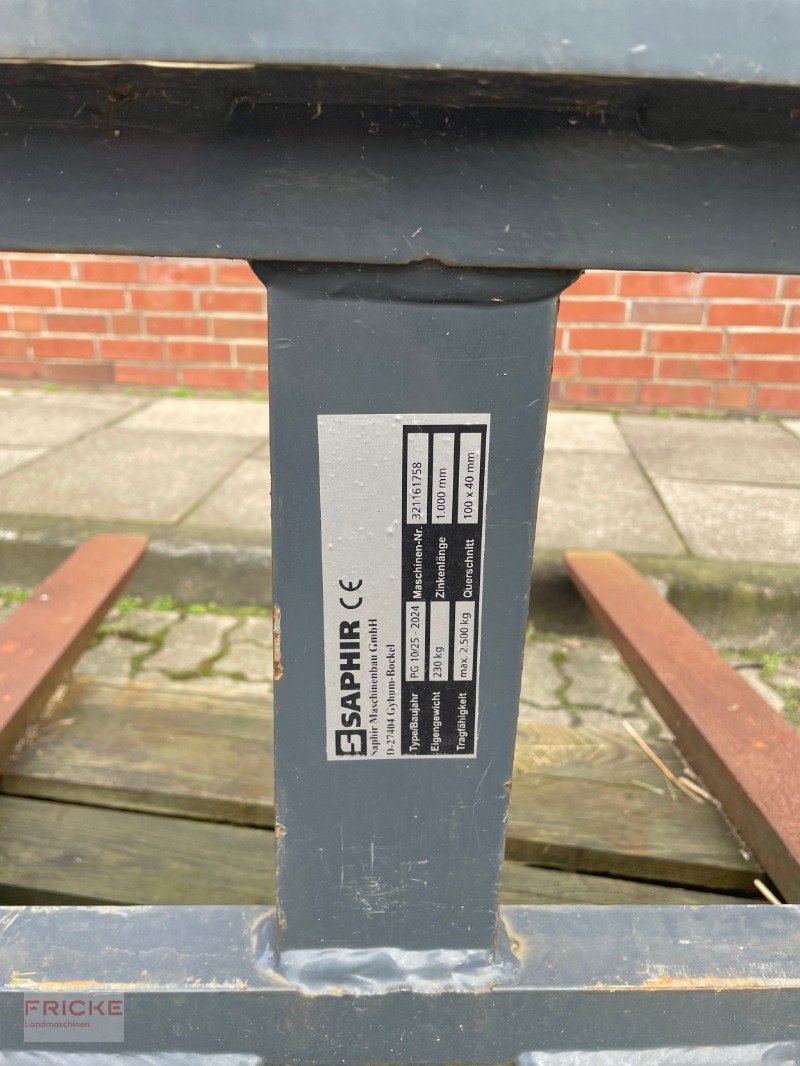 Palettengabel des Typs Saphir PG 10/25, Neumaschine in Bockel - Gyhum (Bild 2)