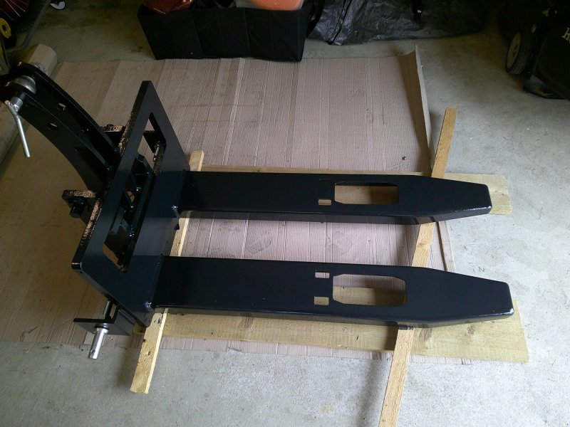 Palettengabel des Typs Sonstige Palettengabel 3 Punkt Kat. 1/2, Front-Heckanbau, Gebrauchtmaschine in Daiting (Bild 1)