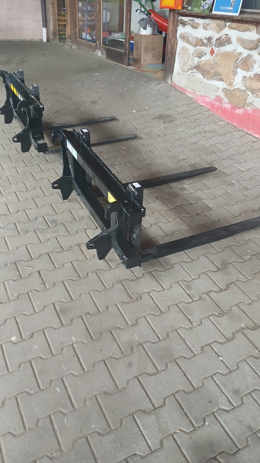 Palettengabel des Typs Sonstige Palettengabel Euroaufnahme 1 m Traktor Lader, Neumaschine in Bad Kötzting (Bild 2)