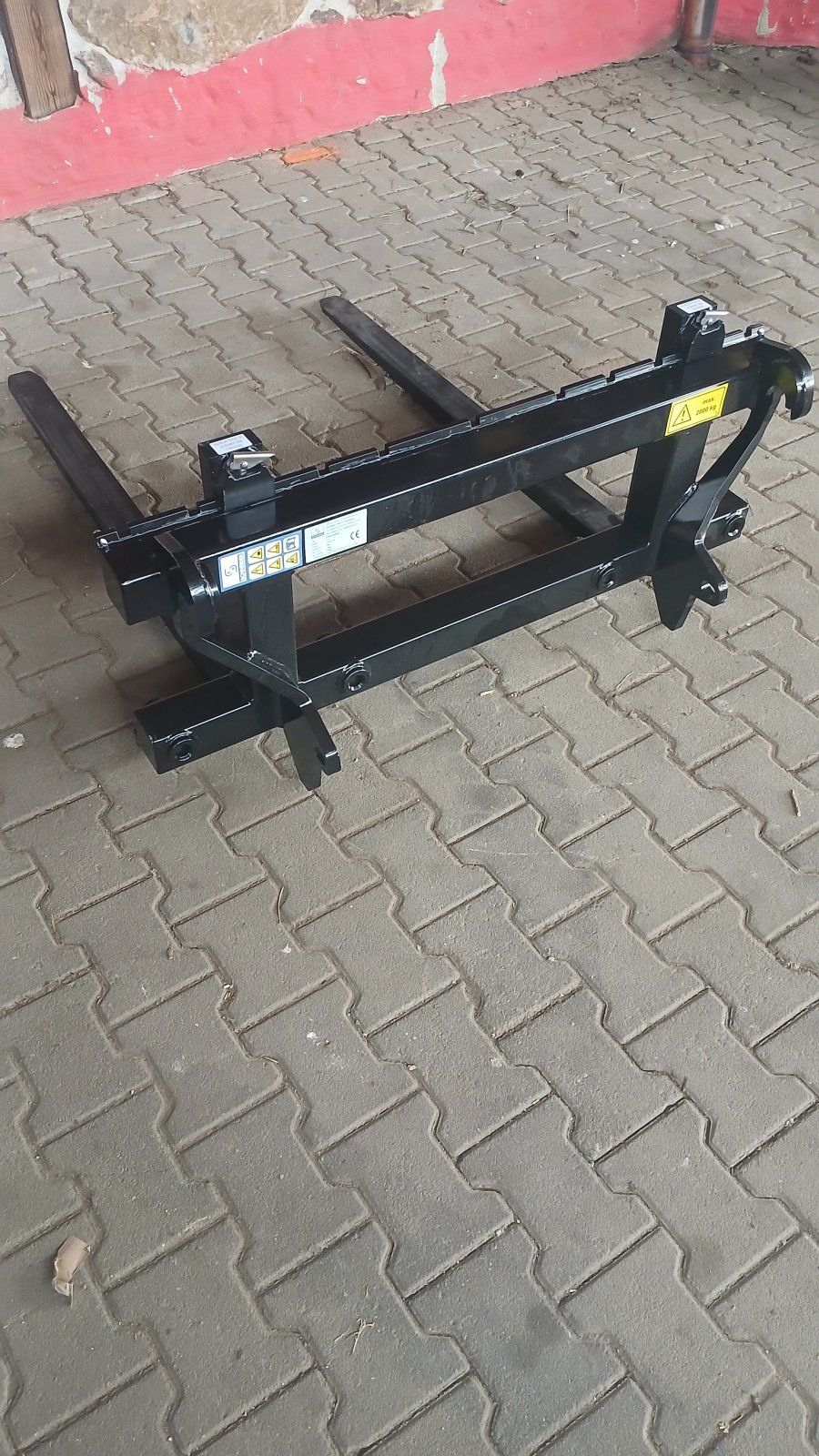 Palettengabel des Typs Sonstige Palettengabel Euroaufnahme 1 m Traktor Lader, Neumaschine in Bad Kötzting (Bild 5)