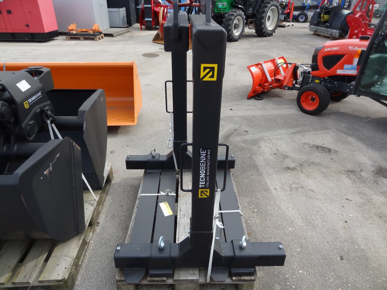 Palettengabel del tipo Tecnobenne Krangabel FPB 2000, Neumaschine In St.Andrä-Wördern (Immagine 3)