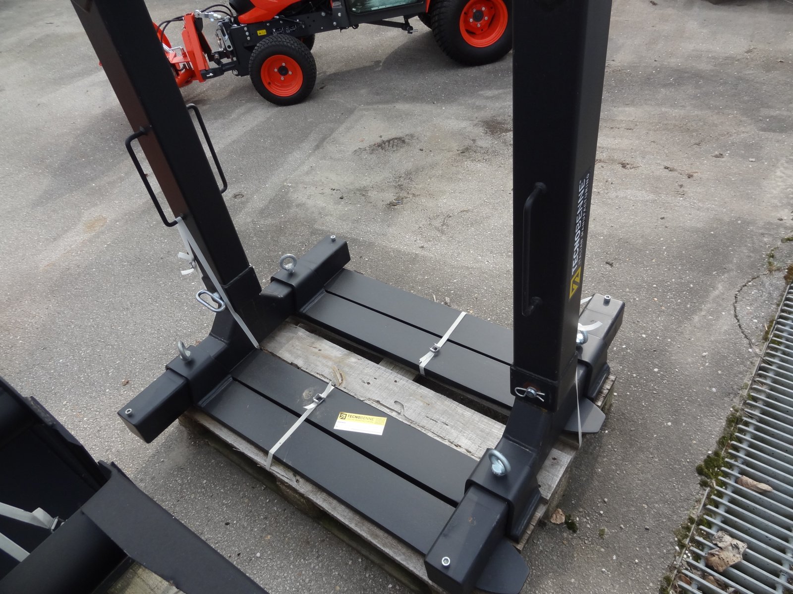 Palettengabel del tipo Tecnobenne Krangabel FPB 2000, Neumaschine In St.Andrä-Wördern (Immagine 4)