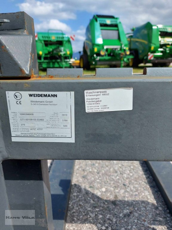 Palettengabel des Typs Weidemann  1200HT/HV Palettegabel, Gebrauchtmaschine in Antdorf (Bild 5)