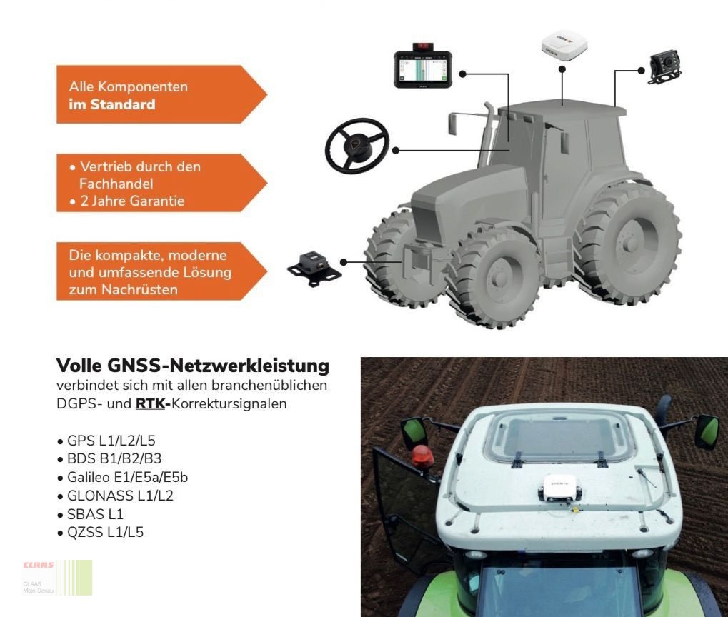 Parallelfahr-System типа CHCNAV NX510 SE GPS Lenksystem Spurführsystem RTK, Neumaschine в Heilsbronn (Фотография 3)